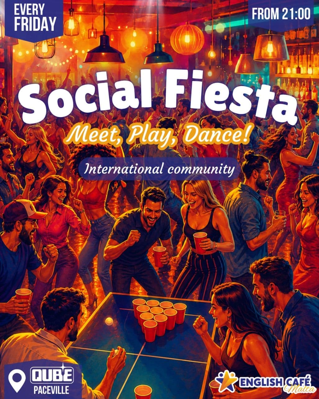 Social Fiesta- English Café Malta