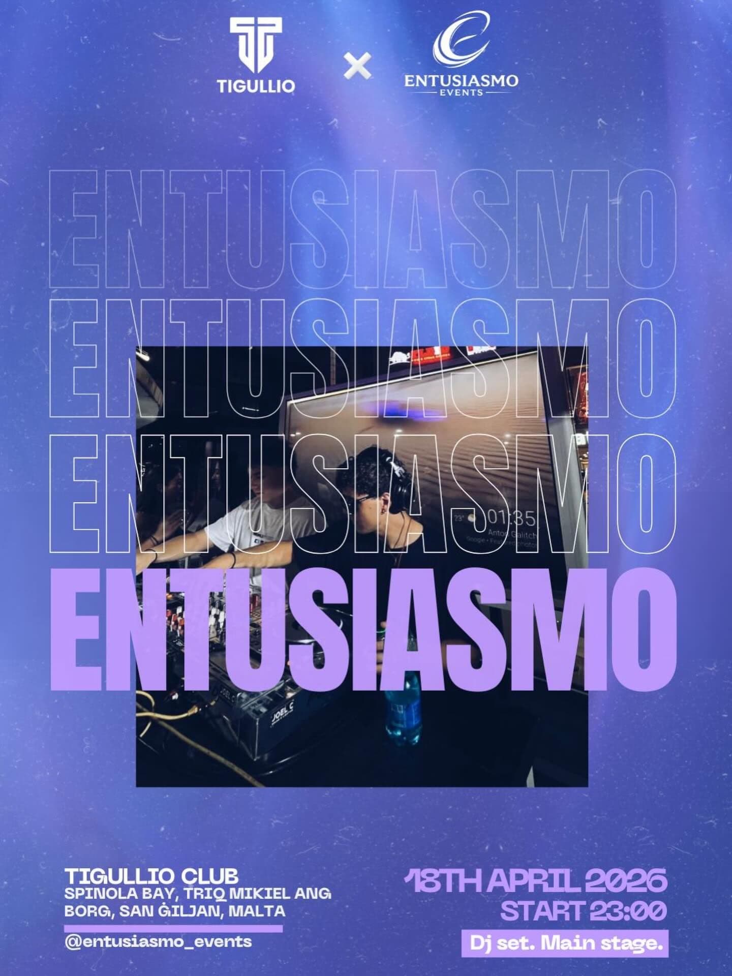 ENTUSIAMO X TIGULLIO CLUB 🤟🎇