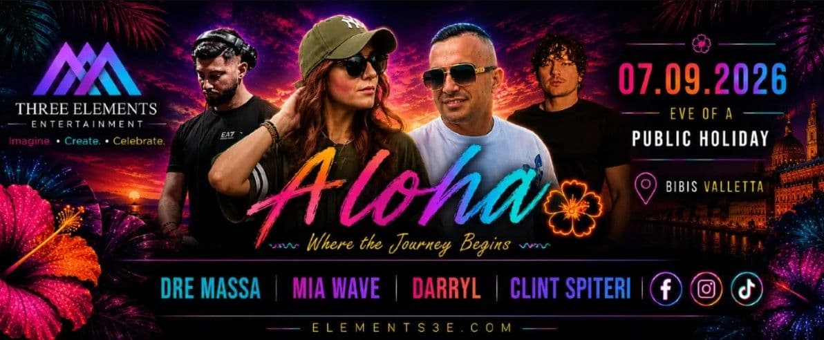 ALOHA - THE OFFICIAL LAUNCH PARTY AT BIBIS