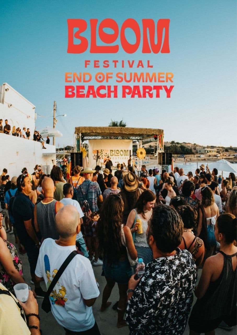 BLOOM FESTIVAL END OF SUMMER BEACH PARTY