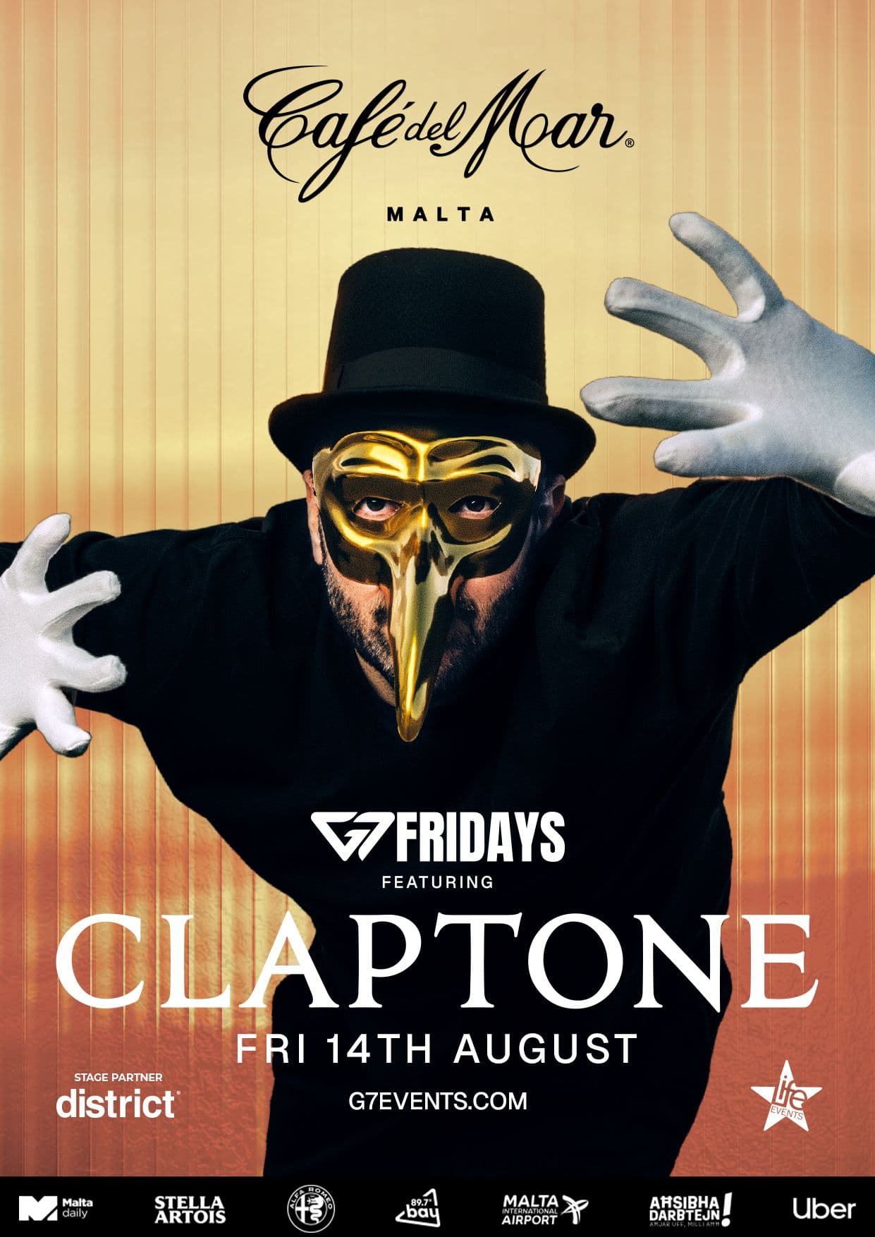 G7 FRIDAYS PRES. CLAPTONE