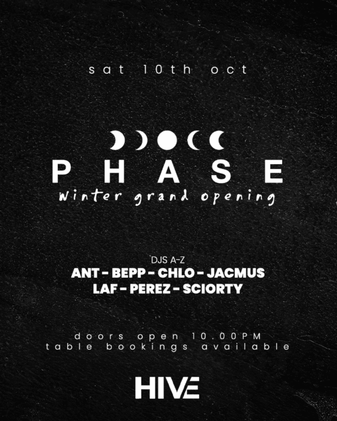 PHASE WINTER GRAND OPENING AT HIVE MALTA