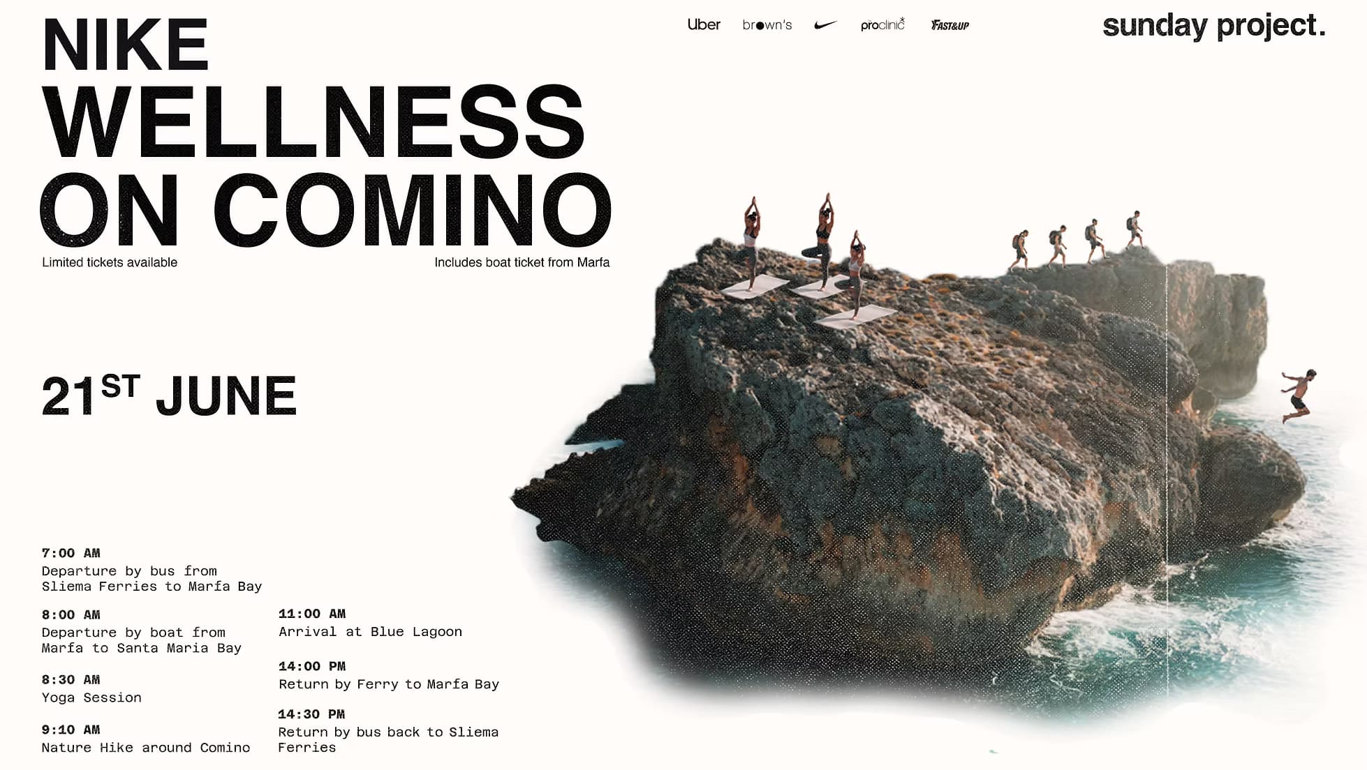 Nike Wellness on Comino