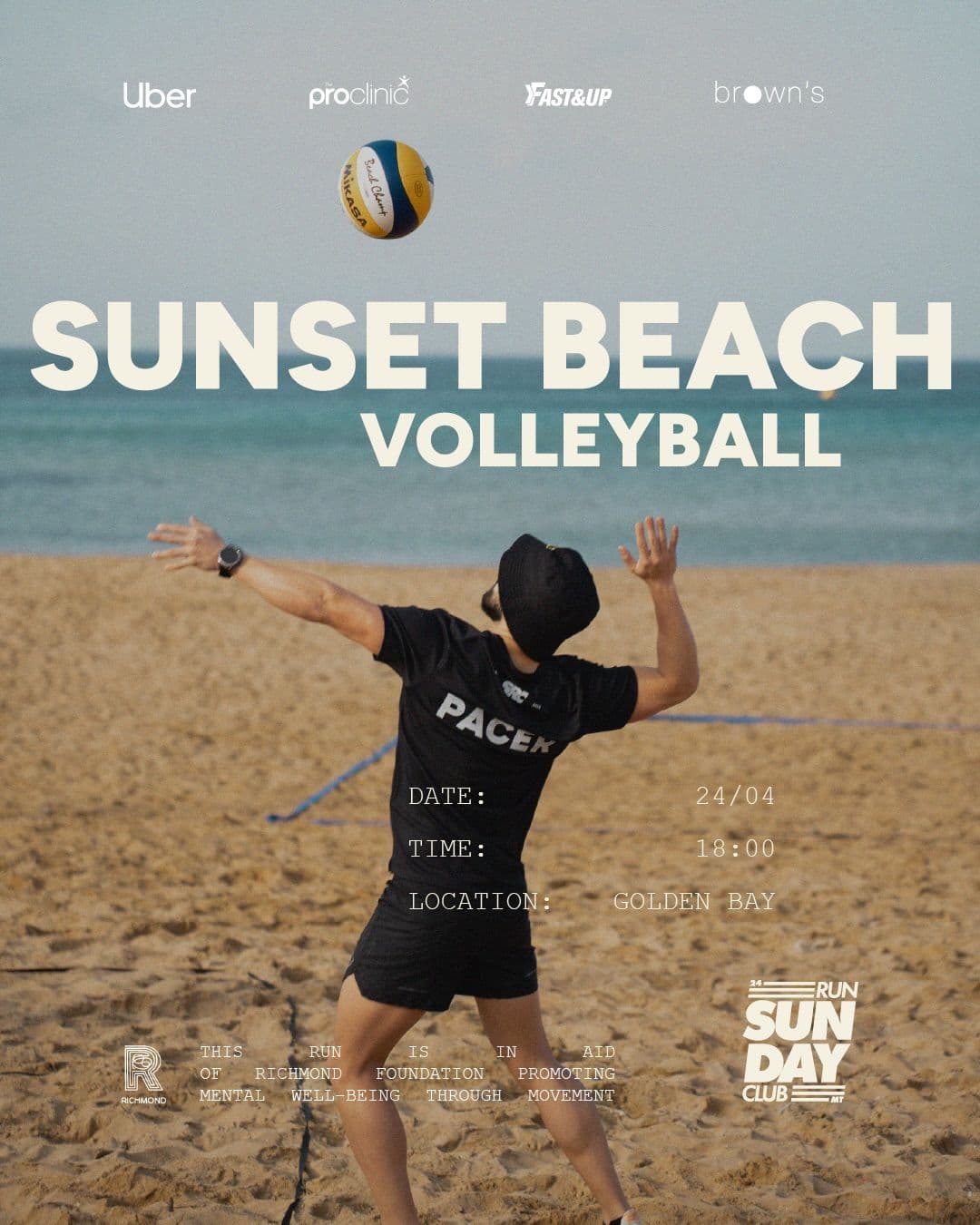 Sunset Beach Volleyball