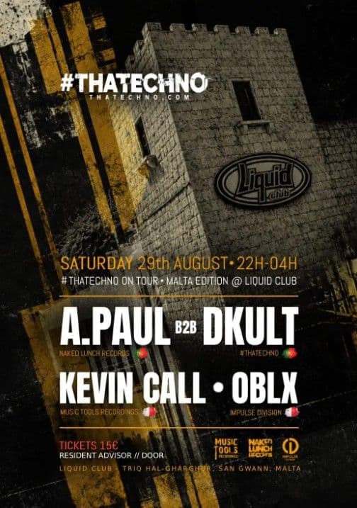#THATECHNO ON TOUR MALTA EDITION