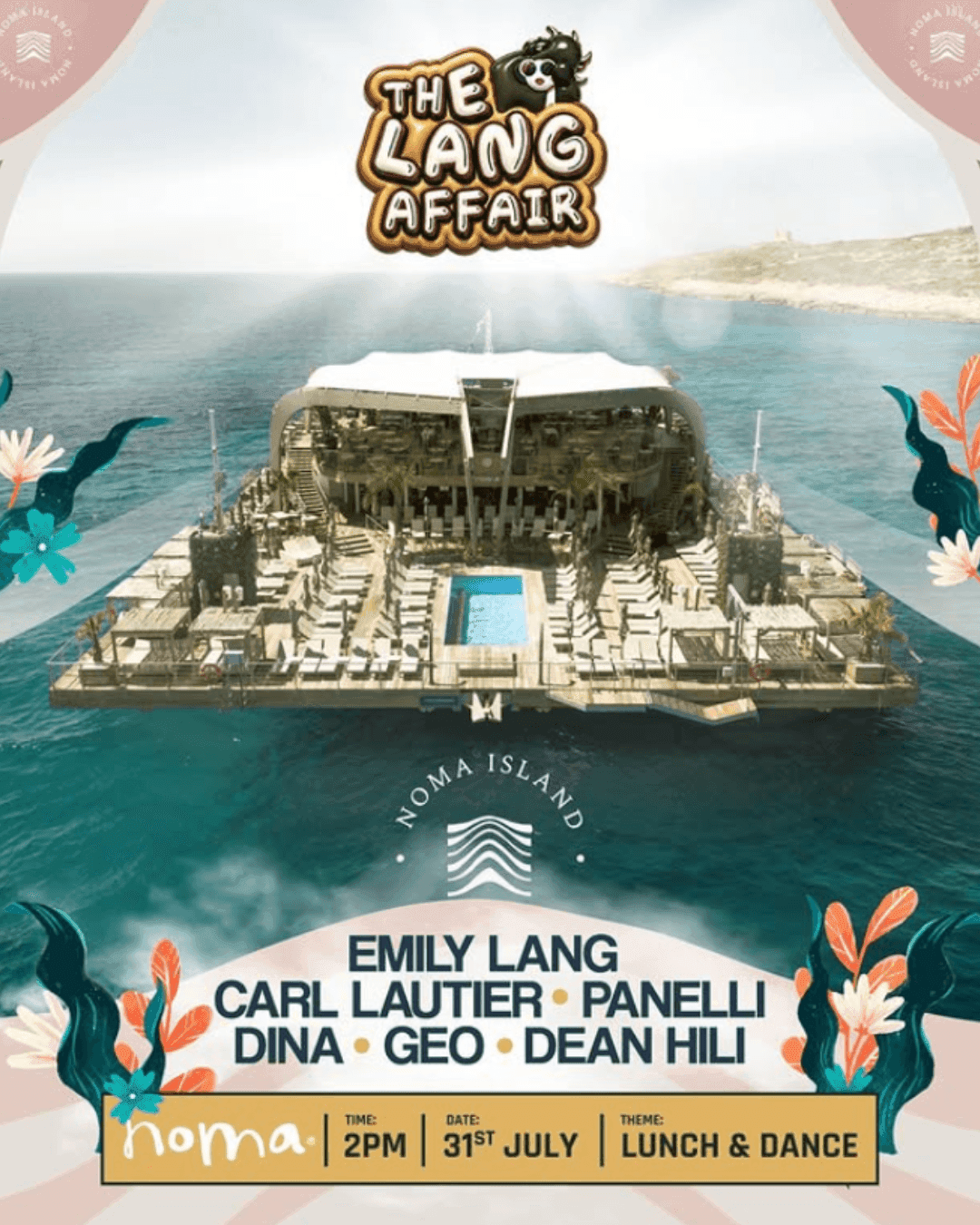 THE LANG AFFAIR ON NOMA ISLAND