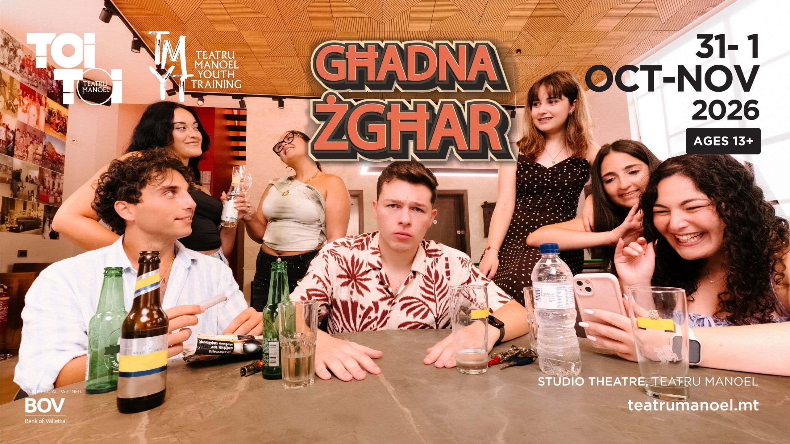 TMYT: GĦADNA ŻGĦAR AT STUDIO THEATRE