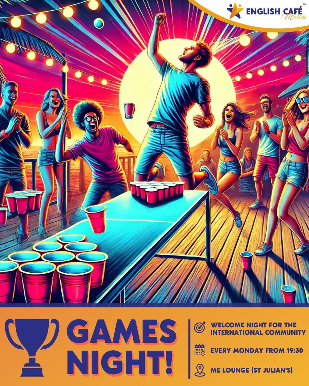 Games Night - English Cafe