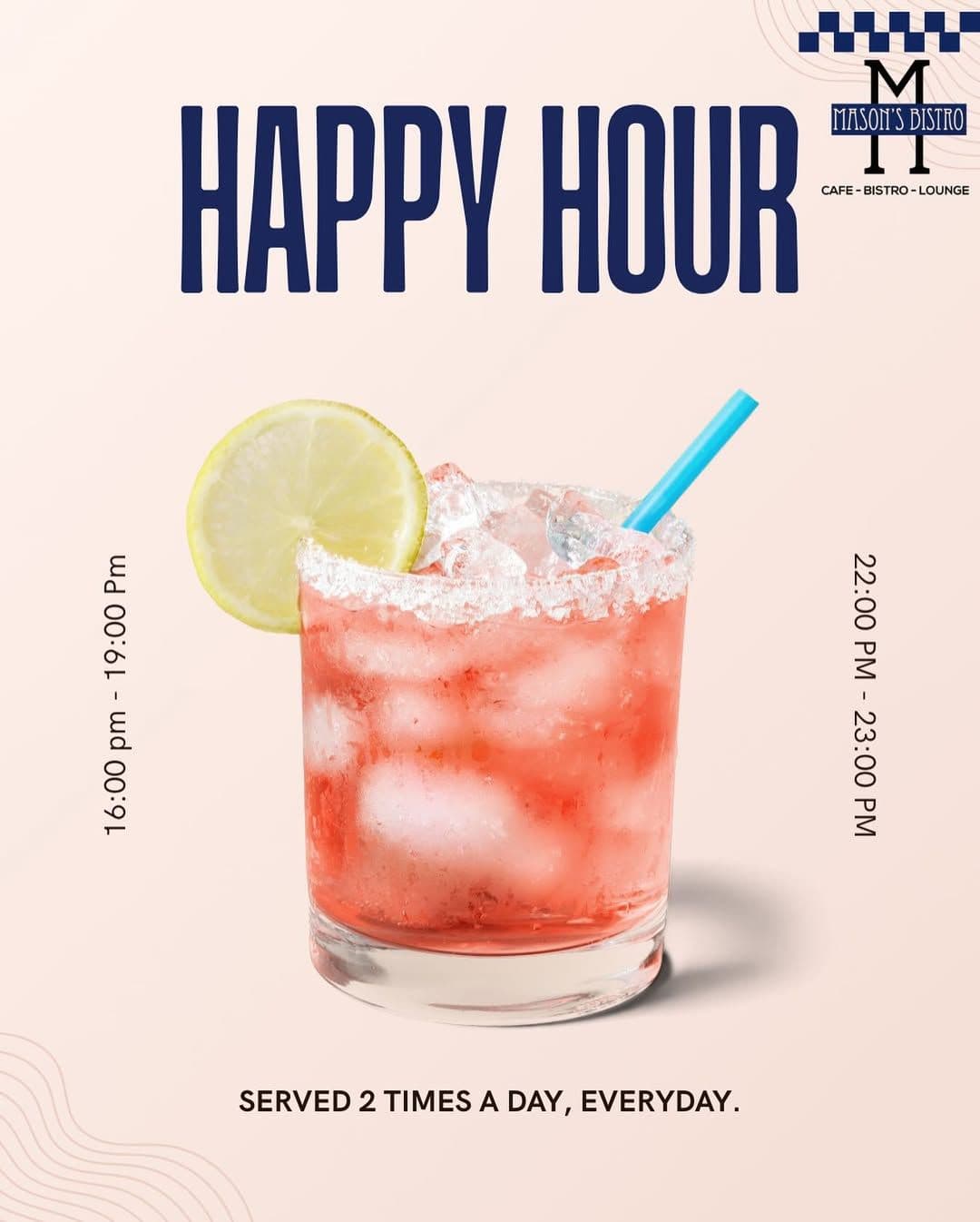 Because one Happy Hour just isn’t enough 😉