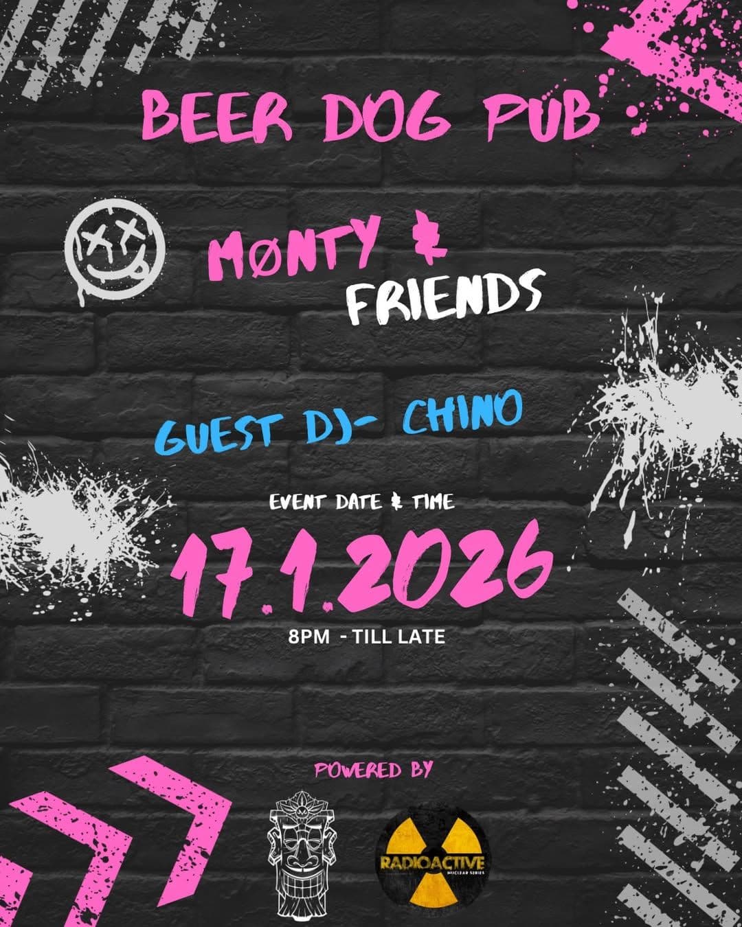 Monty & Friends continues at Beer Dog Pub 🍻