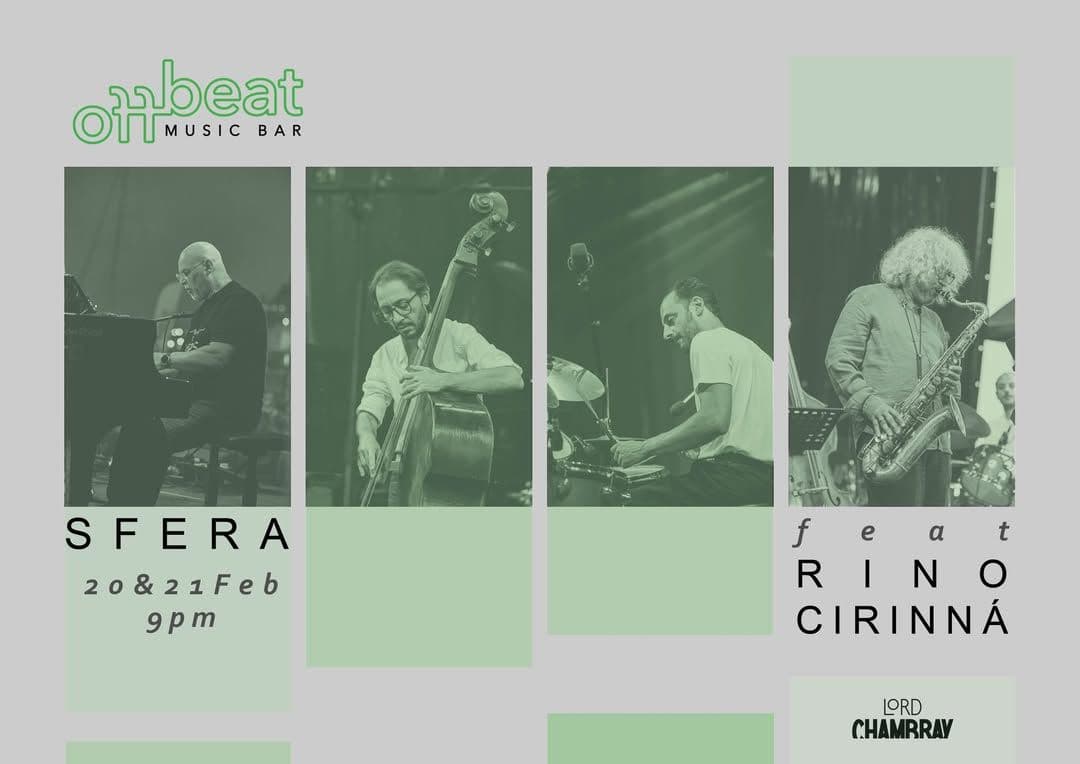 SFERA FT. RINO CIRINNÀ FRI 20.02 & SAT 21.02