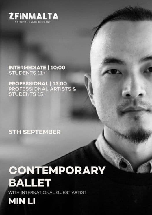 CONTEMPORARY BALLET WITH INTERNATIONAL GUEST ARTIST MIN LI