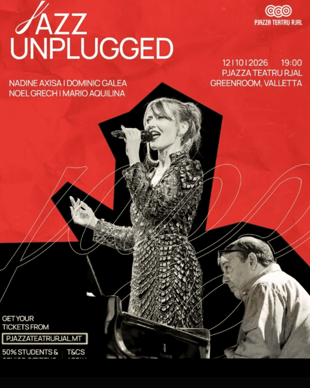 JAZZ... UNPLUGGED AT PJAZZA TEATRU RJAL