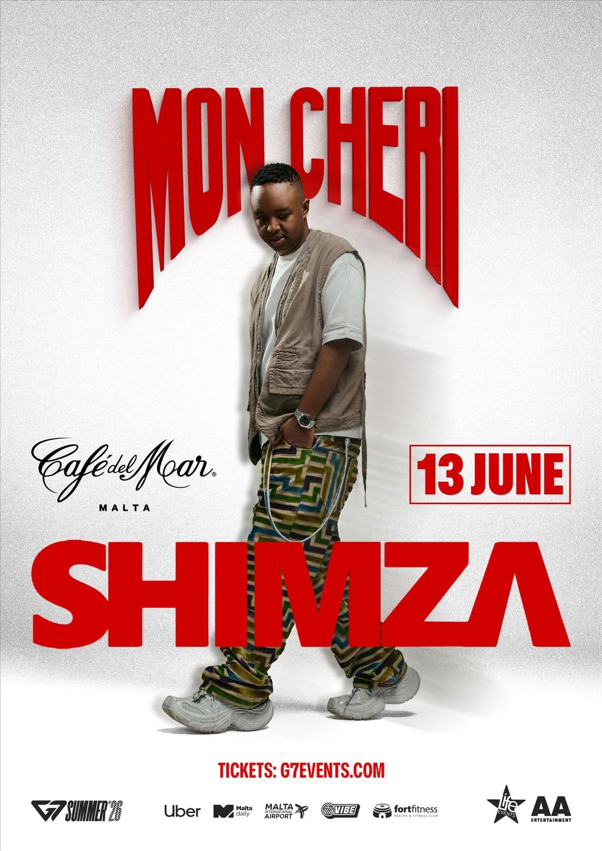 MON CHERI Presents: SHIMZA at Café del Mar