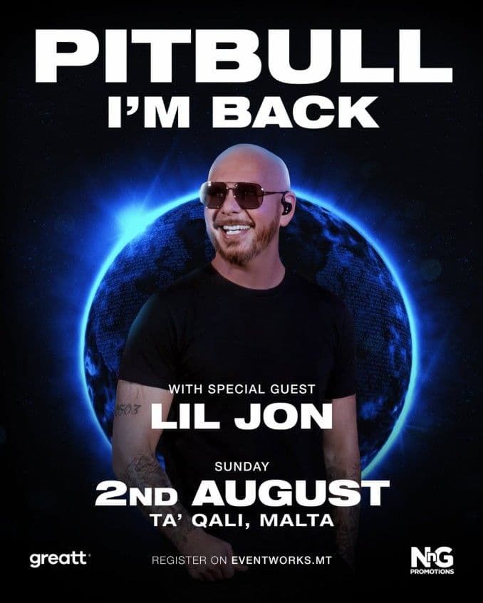 PITBULL I’M BACK TOUR WITH SPECIAL GUEST LIL JON