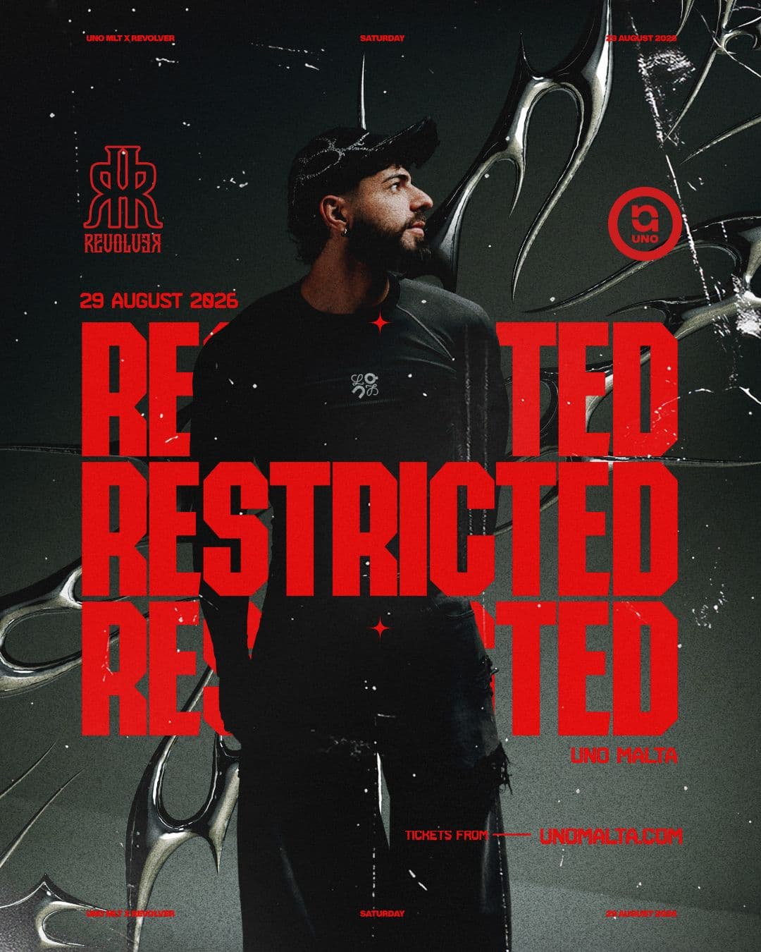 REVOLVER X UNO PRES. RESTRICTED