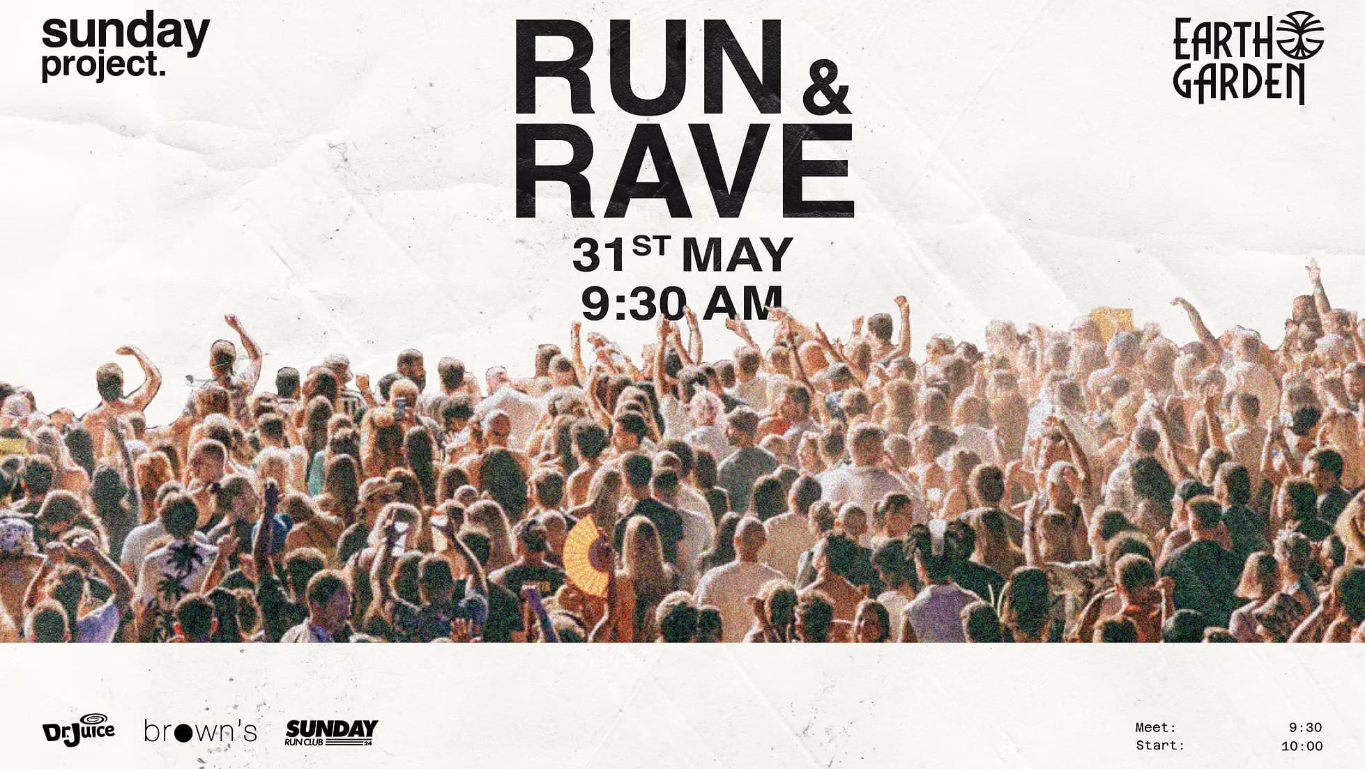 Sunday Project x Earth Garden: Run & Rave
