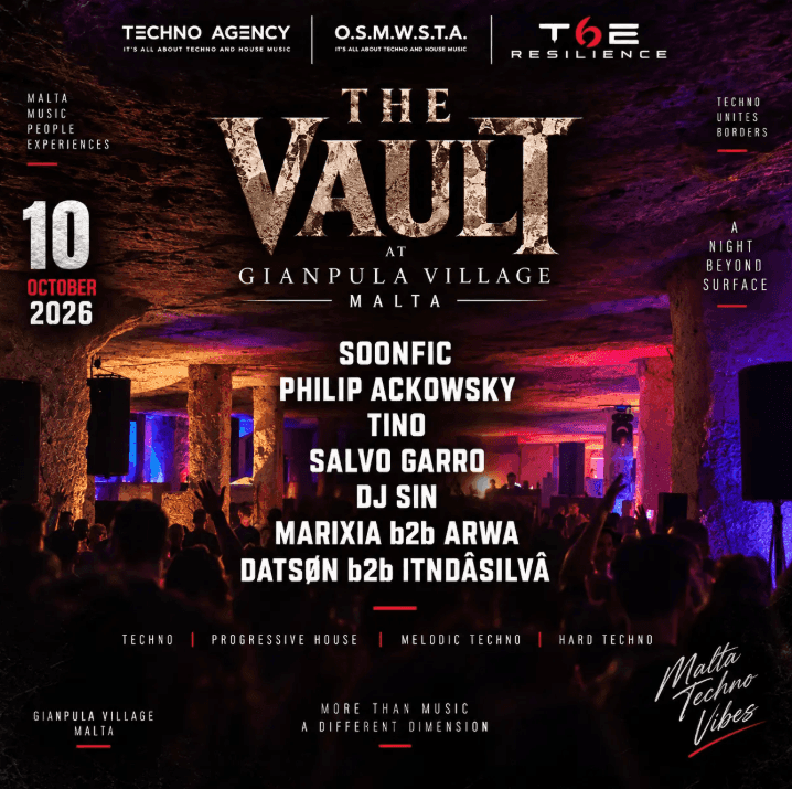 TECHNO AGENCY X O.S.M.W.S.T.A X T6E RESILIENCE AT THE VAULT
