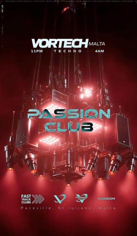 VORTECH MALTA AT PASSION CLUB