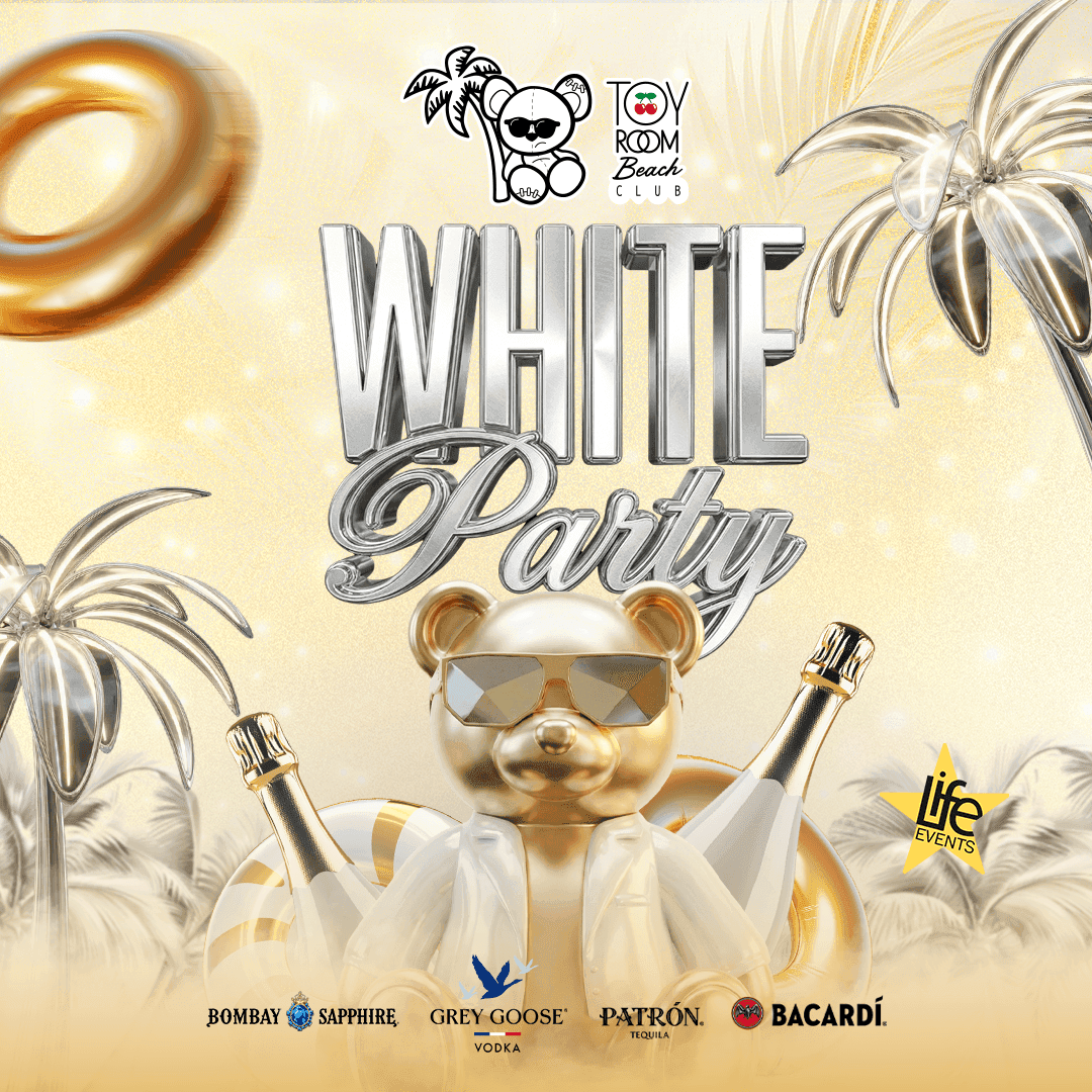 WHITE PARTY POOLSIDE